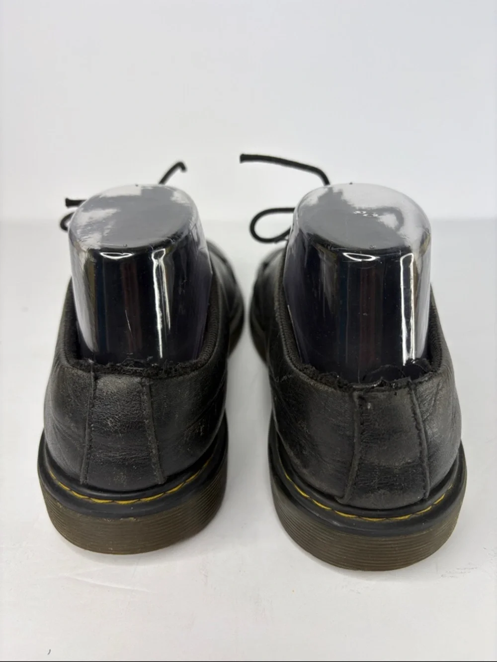 Dr. Martens Black Leather 3-Eye 1461 Derby Shoes